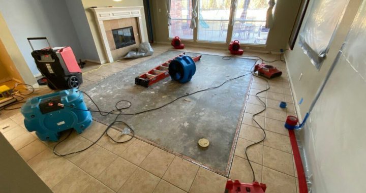 cleaning sewer backup